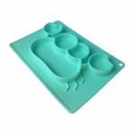 Baby Feeding Suction Bowl Plate With Spoon Customized Crab Shape Bpa