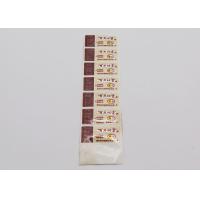 Buy cheap Waterproof Wine Label Stickers Eco - Friendly With Matt Lamination Surface product
