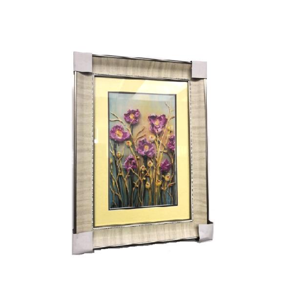 Buy cheap Decor Dining Room Metal Frame Art , 200x300mm Gold / Silver Picture Frame Art from wholesalers