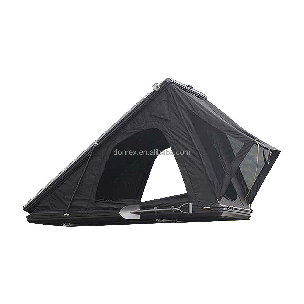 Oxford Fabric 4x4 Offroad Outdoor Camping Universal Clamshell Aluminium Hard Shell Car Roof Top Tent