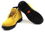 Electric Welding Shoes Yellow High Temperature Resistant Work Shoes Safety