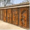 Buy cheap 900mm Corten Decorative Metal Fence Panels 3mm Laser Cut Metal Screens from wholesalers