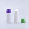 Buy cheap 30ml Roll On Deodorant Containers Plastic Purple Cap Empty Roller Bottle from wholesalers