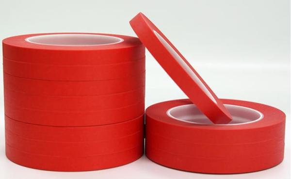 Buy cheap Heat-resistant Strong Adhesion Colored Masking Tape / Red Duct Tape from wholesalers