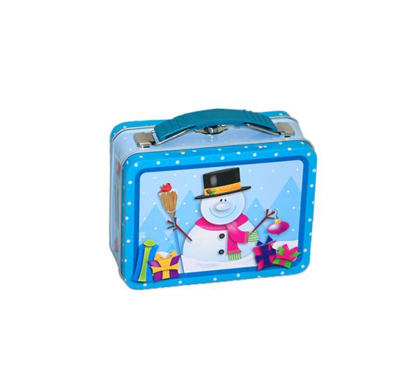 Buy cheap Luggage Shape Gift Tin Can For Kids 146*146*63.5Hmm Customized Logo Acceptable from wholesalers