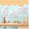 Buy cheap DIY Coloring Pre Printed Canvas Pre Stenciled Painting Kits For School Classroom Activities from wholesalers