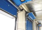 Galvanized Steel Frame High Speed Sectional Doors High frequency Motor