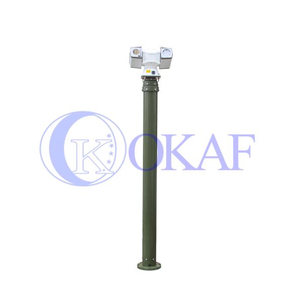Buy cheap IP66 20m Mobile Surveillance Camera Mast Aluminum alloy 6063 from wholesalers