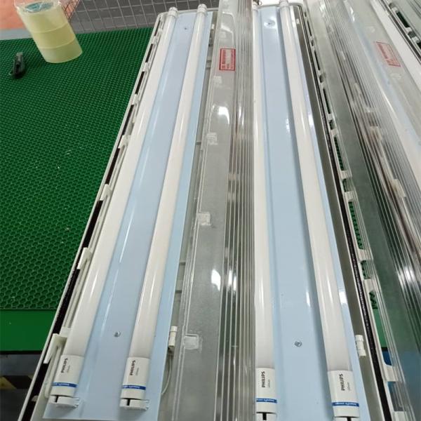 Buy cheap IP66 WF2 Protection Level Blast Proof Fluorescent Tube 2*18w/2*36w for Warehouse Storage Facilities from wholesalers