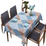 137cm*20m Waterproof Blue Golden Dining Wedding Nonwoven Waterproof Table Cloth