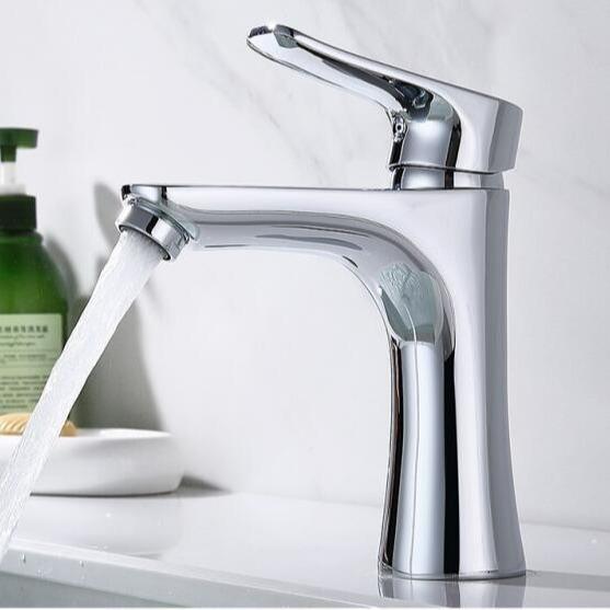 Buy cheap Brass Stylish Chrome Vessel Sink Faucet Minimalist Cold Water Basin Tap from wholesalers