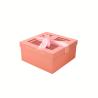 Buy cheap Candy Gift Box Wedding Pink with Clear Lid Handle from wholesalers