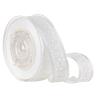 Buy cheap Cosmetic Packaging White Ink 16 MM Printed Sheer Ribbon from wholesalers