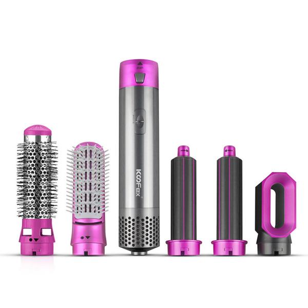 Buy cheap ABS 6 In 1 Detachable Hair Dryer Styler One Step For Straightening Curling Drying Combing from wholesalers