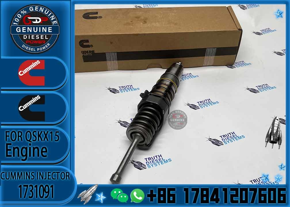 Fuel Inyector isx 15 Diesel X15 Injector 1846351 579253 1731091 579264 for cummins, Scania HPI Engine