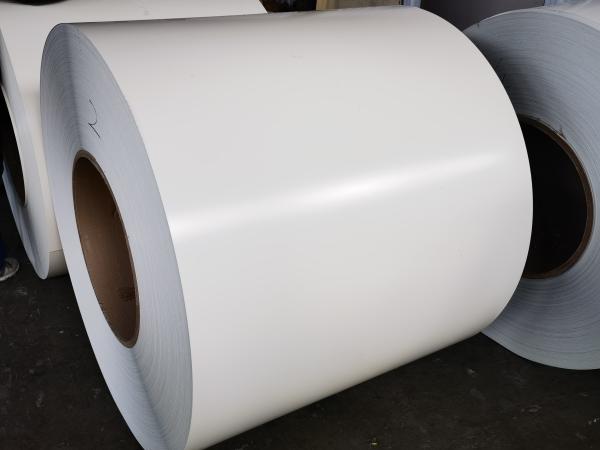 Quality Long-Lasting Matte Finish Polyester Coating Color Coated Aluminum Coil for Outdoor for sale