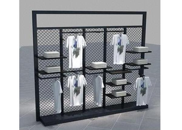 Buy cheap Black Color 3M Length Wall Mounted Display Racks For Advertisment Exhibition from wholesalers