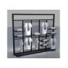 Buy cheap Black Color 3M Length Wall Mounted Display Racks For Advertisment Exhibition from wholesalers