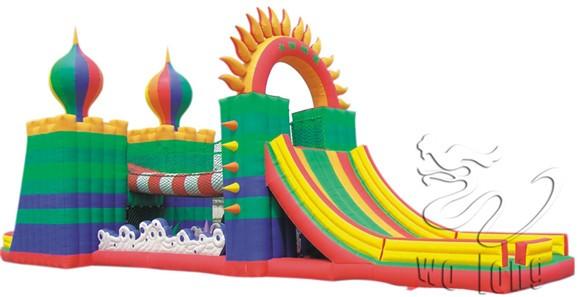 Buy cheap titanic hot sale inflatable castle from wholesalers