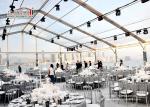 Transparent Clear Roof Outdoor Event Tents / Garden Wedding Marquee Large