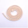 Buy cheap 4mm 5mm 6mm Braided Polyester Cord Flat Knitting Narrow Ribbon from wholesalers