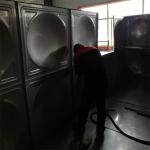 Sus304 / 316 Welding Water Tank 1.2mm - 3mm Panel Thickness High Strength