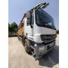 Buy cheap Semi-Dry Shotcrete Concrete Pump Truck 49m Used Heavy Equipment Mercedes Benz Truck from wholesalers