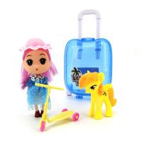 Buy cheap Plating Injection Moulding Parts , Pantone Barbie Luggage Set 20g product