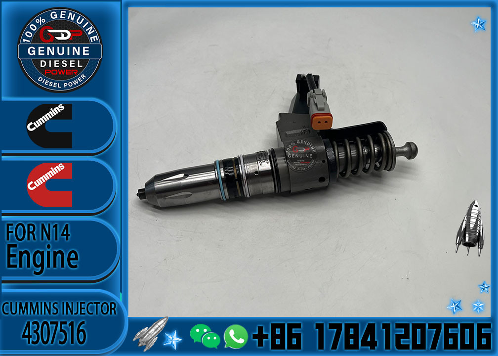 Common Rail Injector Fuel Injector 4307516 3411761 3411845 4307547 For M11 Excavator QSM11 ISM11 M11