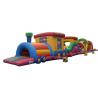 Buy cheap Indoor Playground Adult Inflatable Obstacle Course Race Fireproof from wholesalers