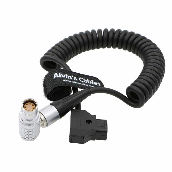 Buy cheap Arri Alexa Mini Camera Coiled Power Cable Lemo Right Angle 8 Pin Female To D-Tap from wholesalers