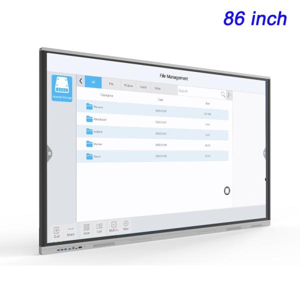 Buy cheap 86" Smart Electronic Board UHD All In One Interactive Whiteboard For LT Meeting Room from wholesalers