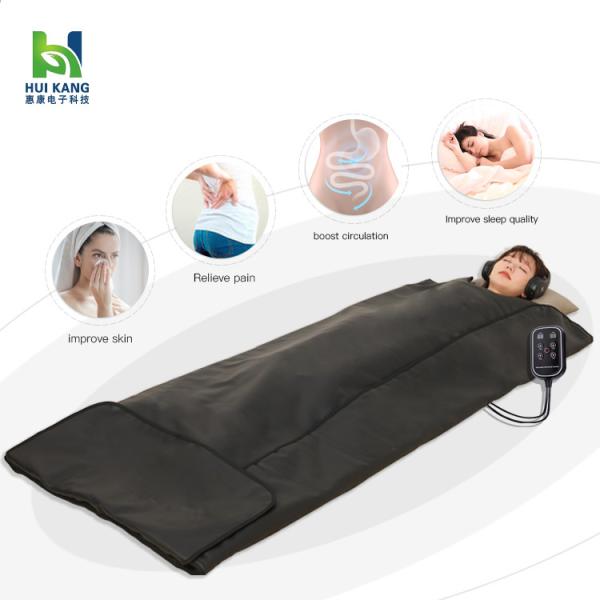 Buy cheap Body Targeted Infrared Light Therapy Far Infrared Sauna Blanket in Black from Huikang from wholesalers