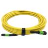 Buy cheap 12F MPO-MPO Fiber Optic Trunk Cable 4.5mm G657a1 LSZH Dual Jacket Data Center from wholesalers
