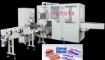 OPR90 Facial Tissue Wrapper Machine 90pack/Min , 6servo Motors Tissue Packing