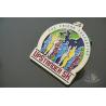 Buy cheap Matt Silver Plating Custom Sports Medals / Upstander 5K Medal from wholesalers