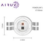 0.5w 0.3w 0.2w 2w Infrared 470nm 730nm 850nm SMD 5050 IR LED Chip 1.6v 2v 3v
