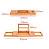 Buy cheap Extra Large Expandable Bathtub Tray Laptop Ipad Holder 2 In 1 100% Bamboo from wholesalers