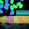 Buy cheap Colorful Glow In The Dark Garden Pebbles For Home Garden Decoration Luminous Stone from wholesalers