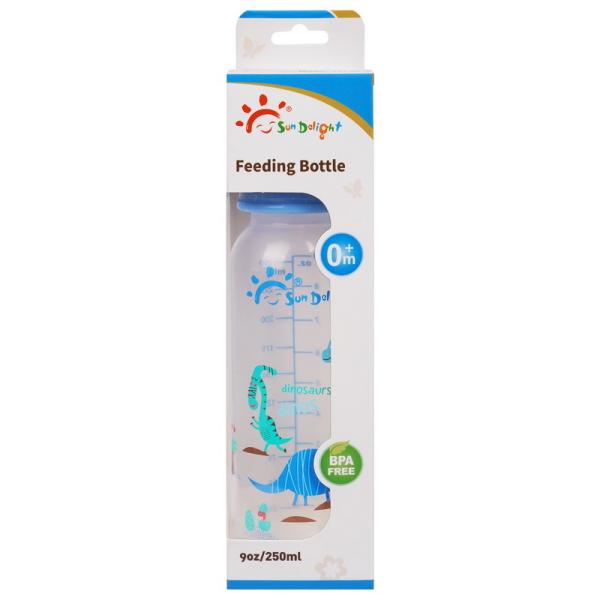 Buy cheap Standard 250ml 8oz PP Newborn Baby Feeding Bottle Pink Blue Green from wholesalers