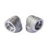 Buy cheap A105 Forged Socket Weld Pipe Fittings Elbow Carbon Steel Customized Degree from wholesalers