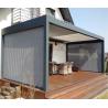 Buy cheap 110V Windproof Electric Blackout Roller Blinds Motorized Outdoor AM35 500cm from wholesalers