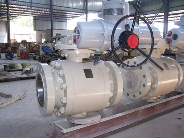 Buy cheap 600LB NPS 2 Trunnion Ball Valve for Temperature Applications from wholesalers