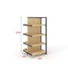 Buy cheap Wooden Supermarket Display Racks TGL OEM Powder Coating Surface from wholesalers