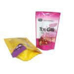 Food grade dried food packaging pouch beef jerky stand up zip lock packaging