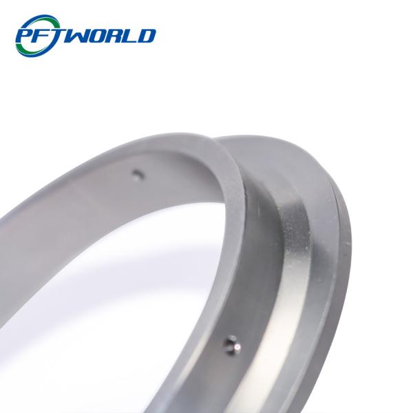 Metal Threaded Tube CNC Turning Parts TUV Aluminum Machining