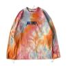 Buy cheap Tye Dye Embroidered Anti Wrinkle Oversized Sweater Hoodie from wholesalers