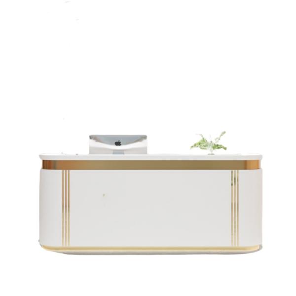Buy cheap Lightweight Beauty Salon Bar Reception Desk for Small Salons and Hotels Luxury Design from wholesalers