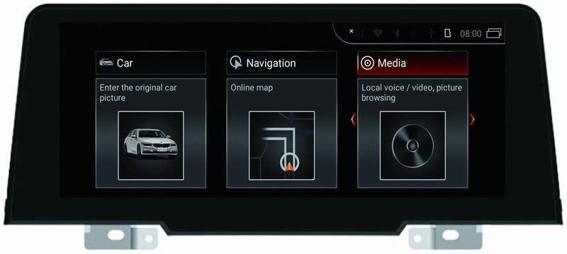 Ouchuangbo multimedia player gps radio for )1er F20 F21 2er F22 F23 F87 support BT MP3 mirror link android 8.0 OS 4+32