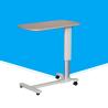 Buy cheap On Wheels Folding Over Bed Table , Height Adjustable Hospital Bed Table from wholesalers